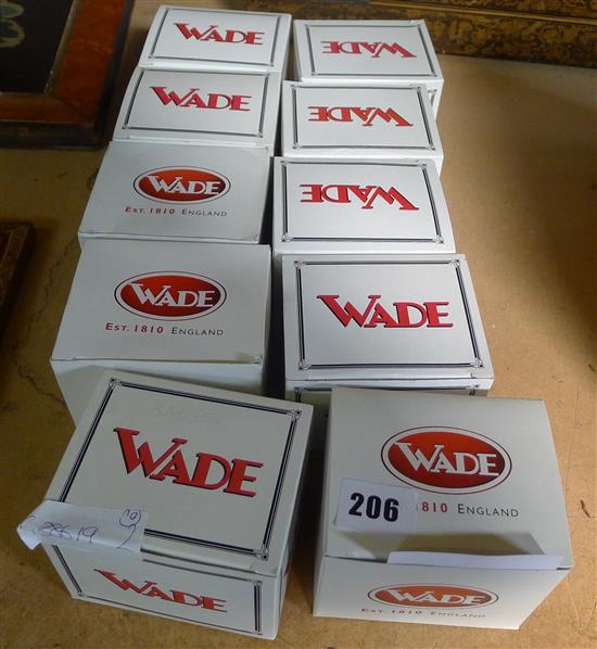 Collection of 10 Wade figures